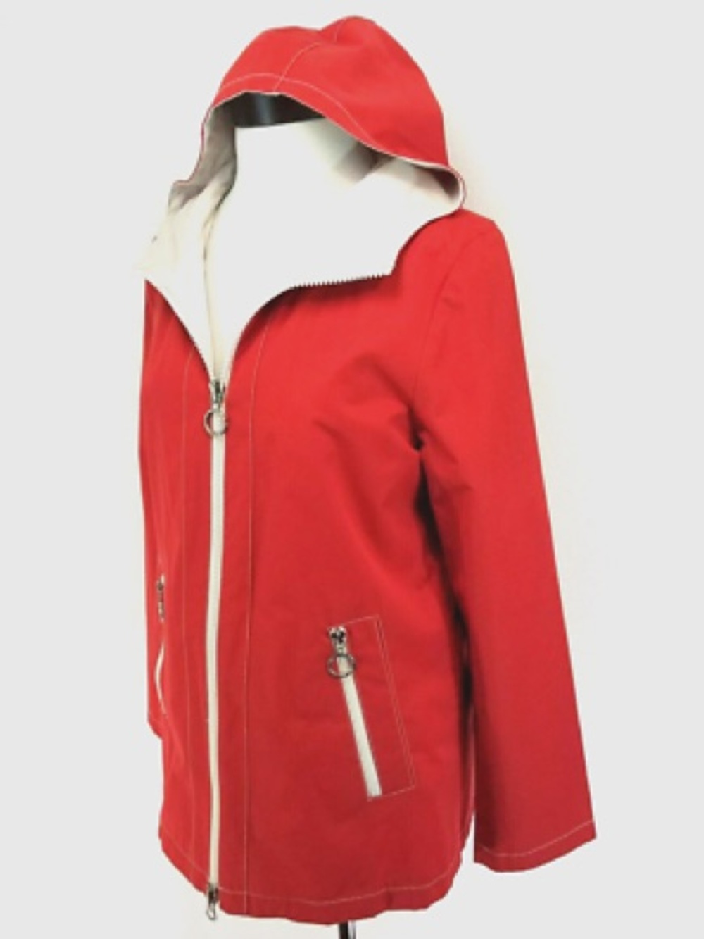 ☔️ Michael Kors Y2K Rain Coat - cream/ champagne